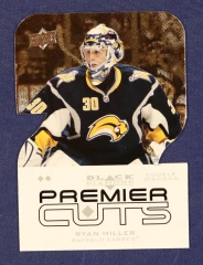 2008-09 UD Black Diamond Premier Die-Cut #PDC40 Ryan Miller Sabres